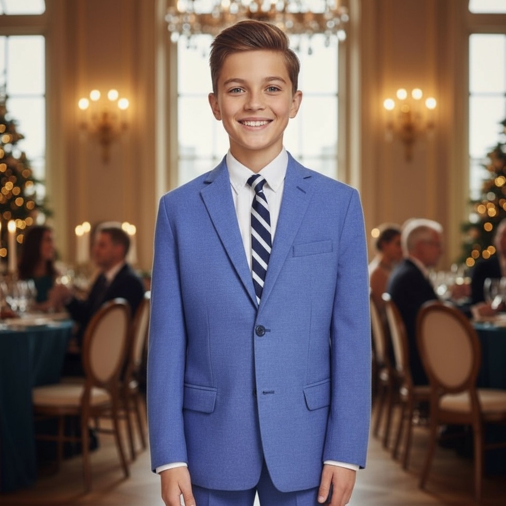 NWT Tommy Hilfiger Boys Textured Suit Jacket‎ Wedding Holiday Christmas